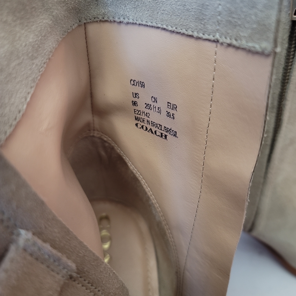 Coach Olivia Suede Boot - Picture 7 of 12